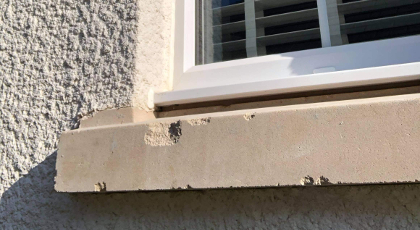 Sandstone Sill repairs